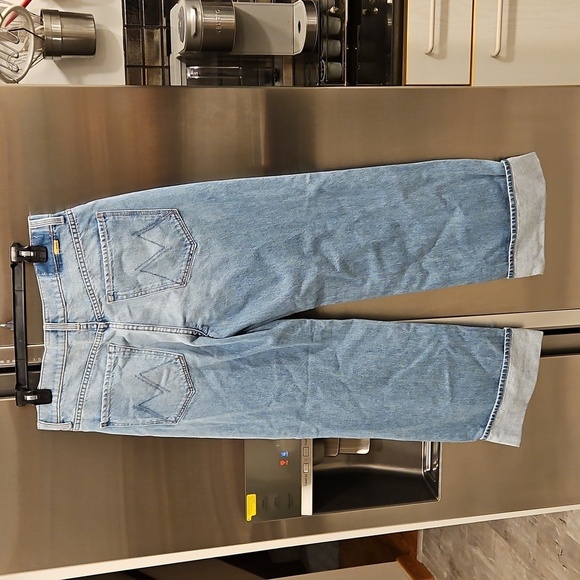 💕MOTHER SUPERIOR💕 The Dodger Button Hover Cuff Jeans ~ Funk N' Flair 29 NWOT - Picture 13 of 16